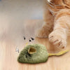 Sound-Activated Plush Mouse Toy for Cats