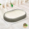 Vertical Sisal Cat Scratching Post with Integrated Climbing Features