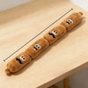 21.7-Inch Four-Section Sausage Squeaky Tug Toy for Dogs