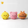 Cartoon Spiky Squeaky Ball Toy for Dogs