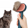 Dual-Sided Dog & Cat Grooming Brush for Deshedding & Detangling