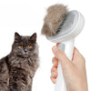 Dual-Sided Dog & Cat Grooming Brush for Deshedding & Detangling