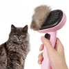 Dual-Sided Dog & Cat Grooming Brush for Deshedding & Detangling