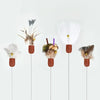Retractable Cat Teaser Wand with Interchangeable Toy Heads