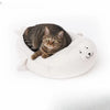 Semi-Enclosed Washable Cat & Dog Bed