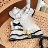 Lightweight Princess Dress for Small Dogs with Leash
